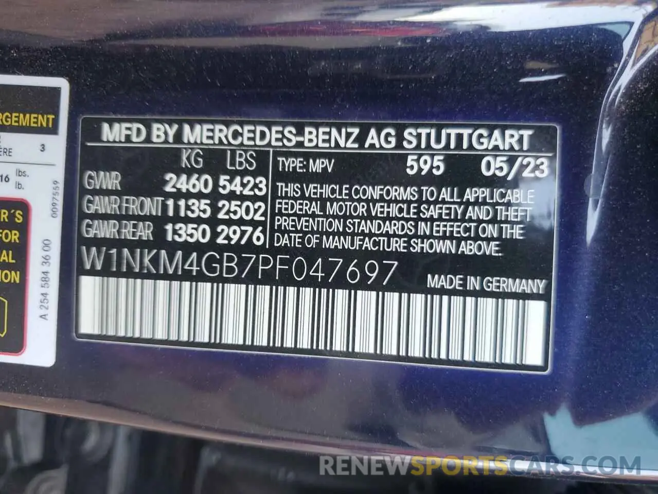 13 Photograph of a damaged car W1NKM4GB7PF047697 MERCEDES-BENZ GLC-CLASS 2023