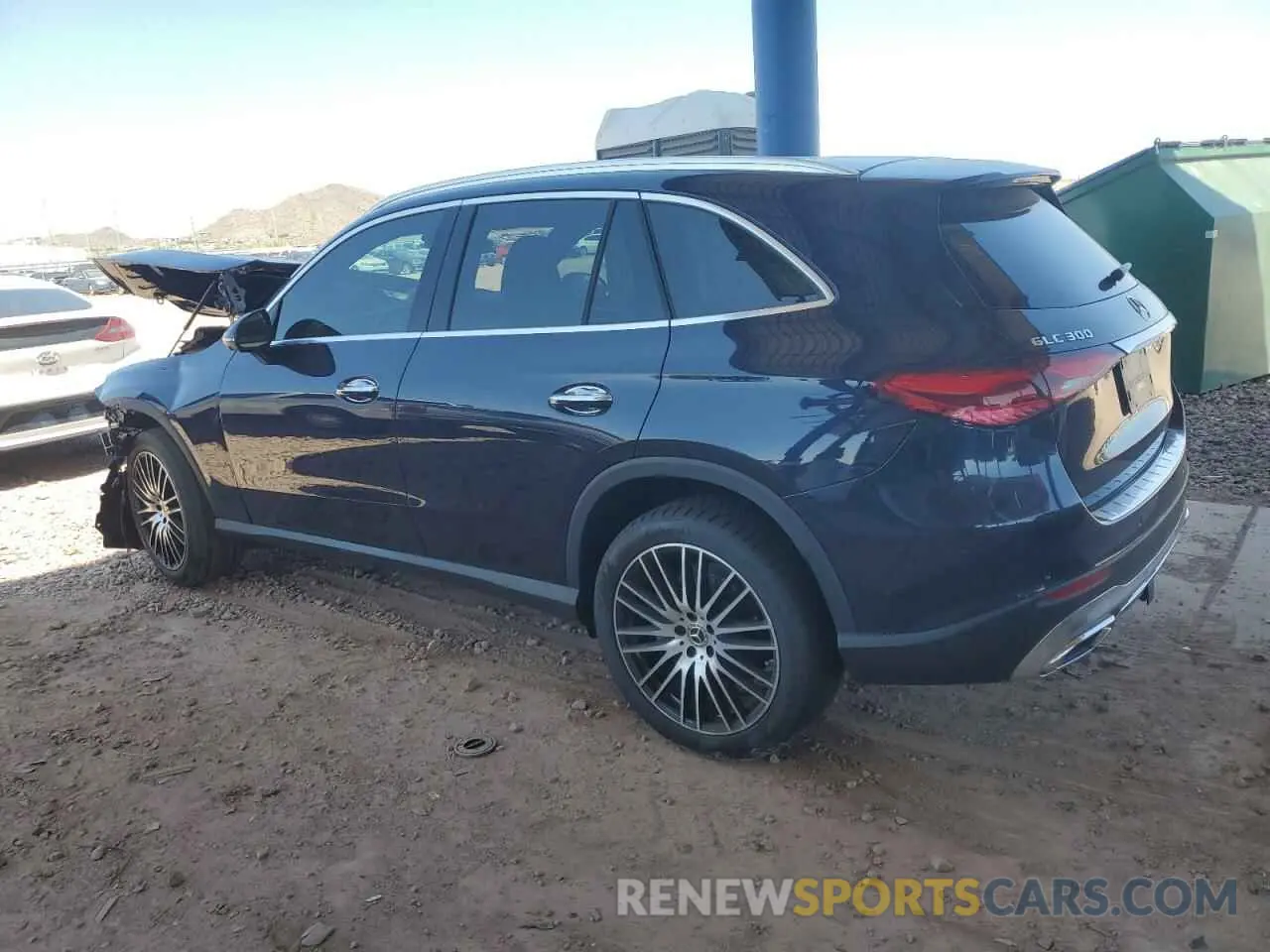 2 Photograph of a damaged car W1NKM4GB7PF047697 MERCEDES-BENZ GLC-CLASS 2023