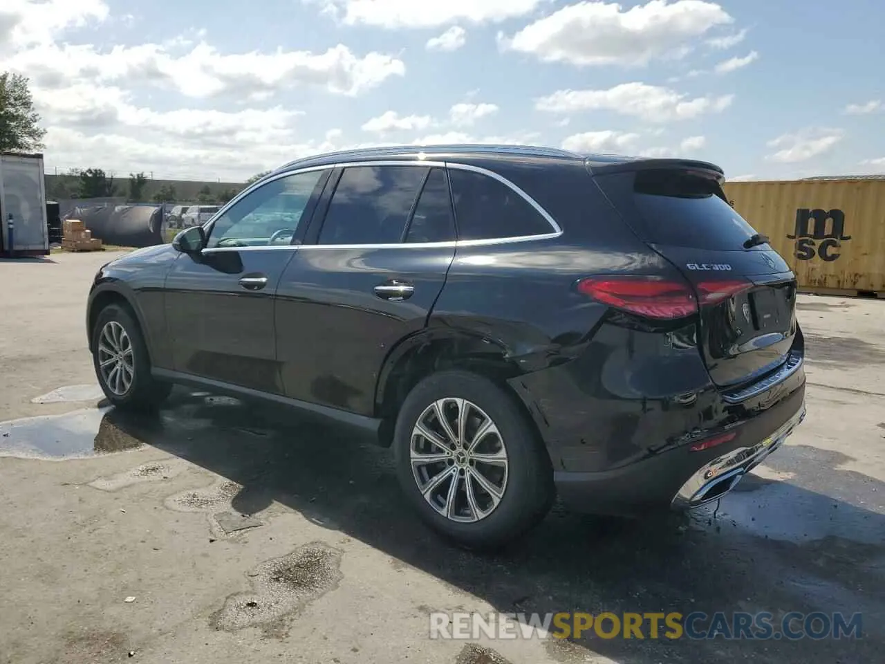 2 Photograph of a damaged car W1NKM4GB8PU031391 MERCEDES-BENZ GLC-CLASS 2023