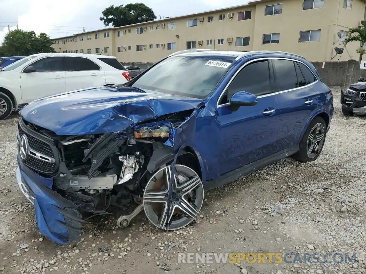 1 Photograph of a damaged car W1NKM4GBXPU000899 MERCEDES-BENZ GLC-CLASS 2023