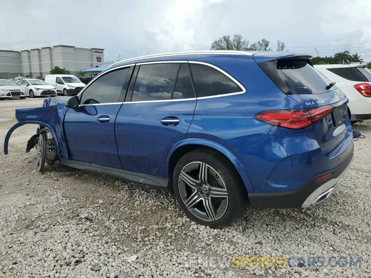 2 Photograph of a damaged car W1NKM4GBXPU000899 MERCEDES-BENZ GLC-CLASS 2023