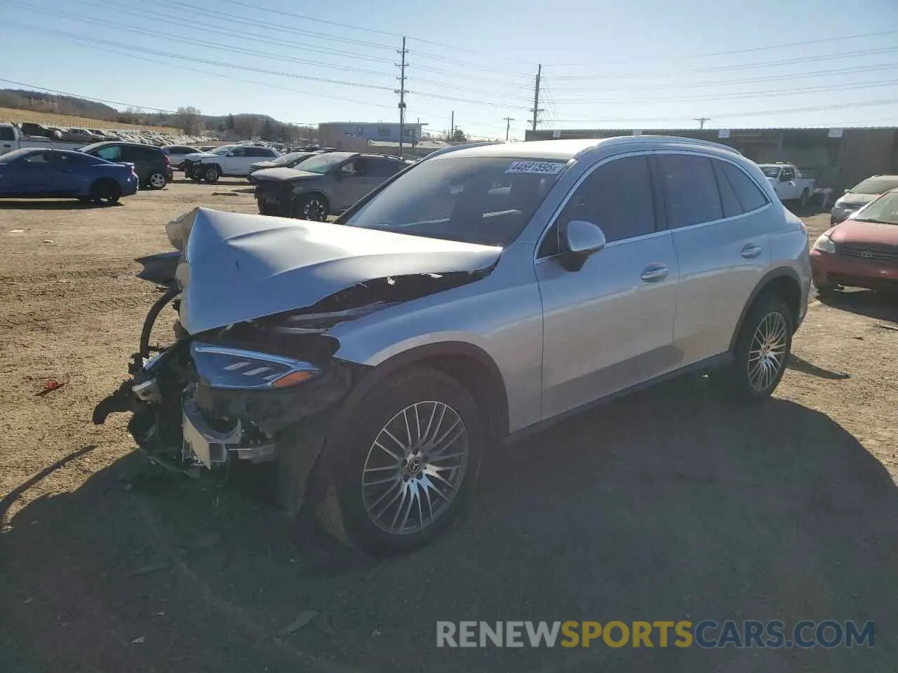 1 Photograph of a damaged car W1NKM4HB3PU027666 MERCEDES-BENZ GLC-CLASS 2023