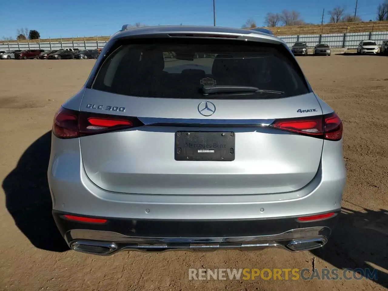 6 Photograph of a damaged car W1NKM4HB3PU027666 MERCEDES-BENZ GLC-CLASS 2023