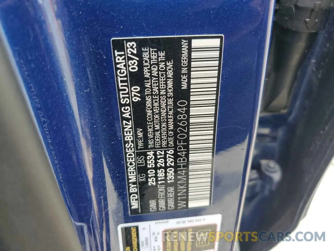 13 Photograph of a damaged car W1NKM4HB4PF026840 MERCEDES-BENZ GLC-CLASS 2023