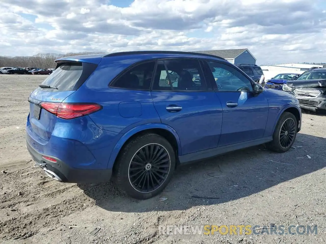 3 Photograph of a damaged car W1NKM4HB4PF026840 MERCEDES-BENZ GLC-CLASS 2023