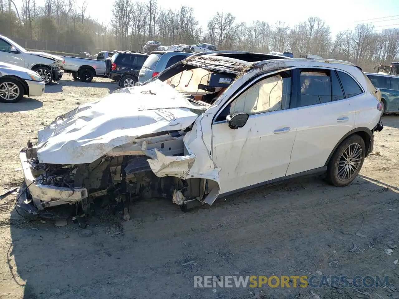 1 Photograph of a damaged car W1NKM4HB4PU021035 MERCEDES-BENZ GLC-CLASS 2023