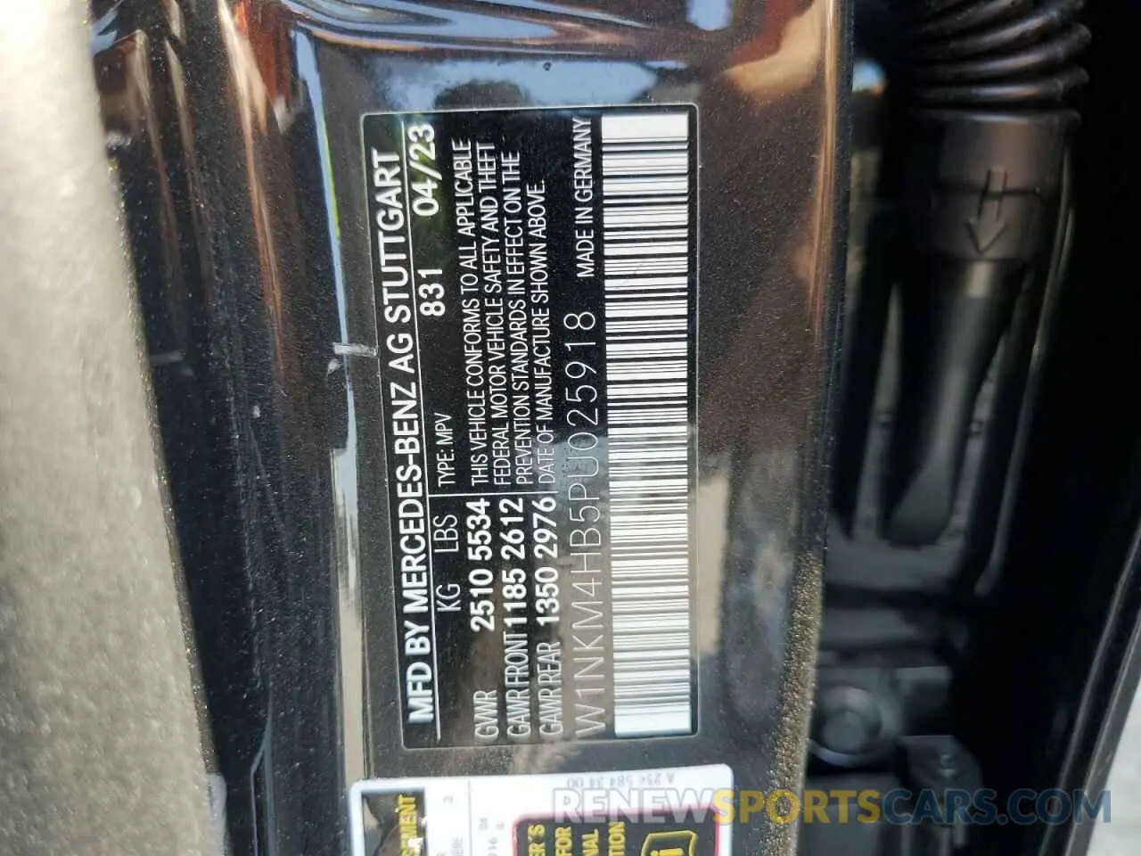 13 Photograph of a damaged car W1NKM4HB5PU025918 MERCEDES-BENZ GLC-CLASS 2023