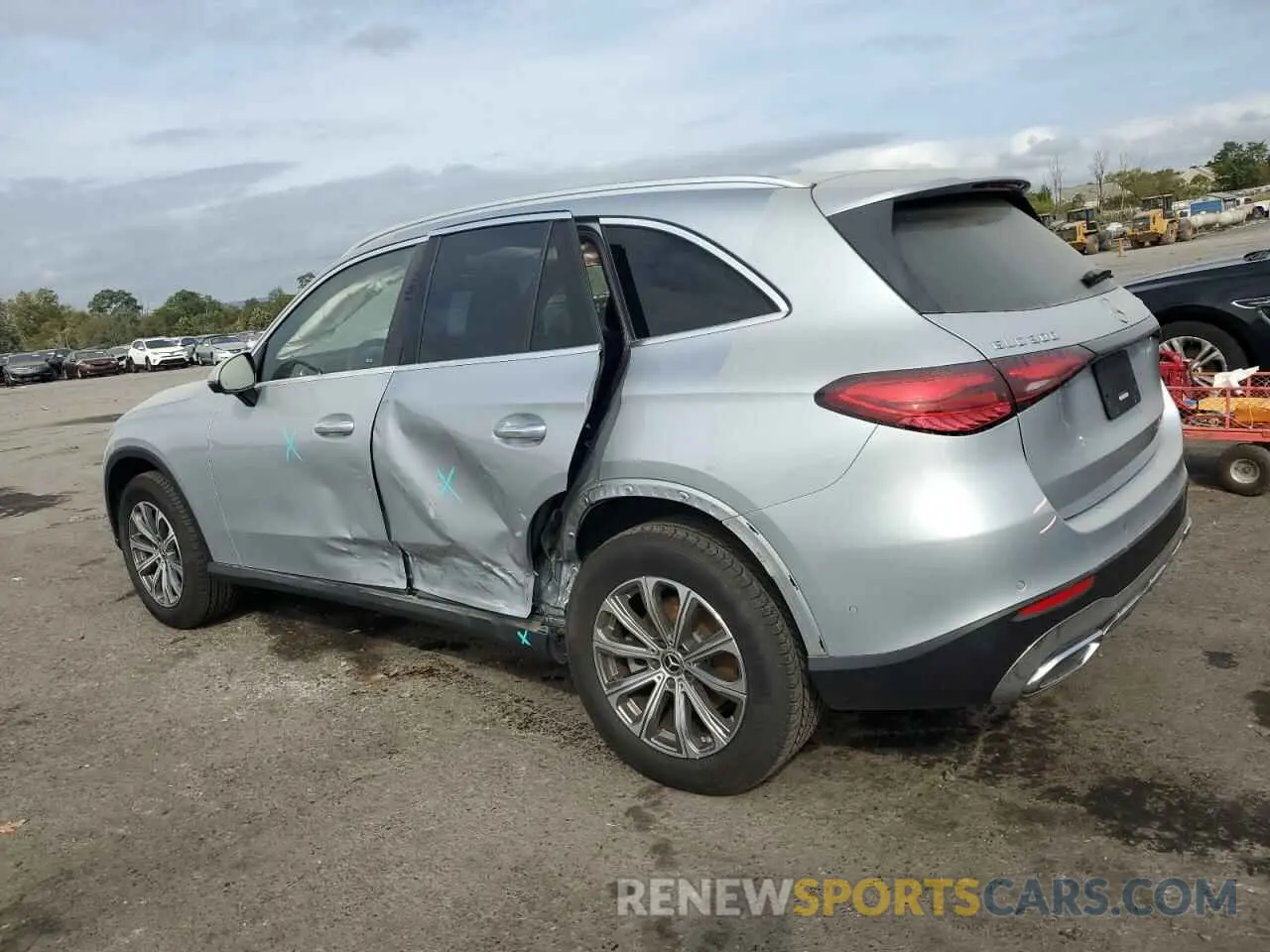 2 Photograph of a damaged car W1NKM4HB6PU026799 MERCEDES-BENZ GLC-CLASS 2023