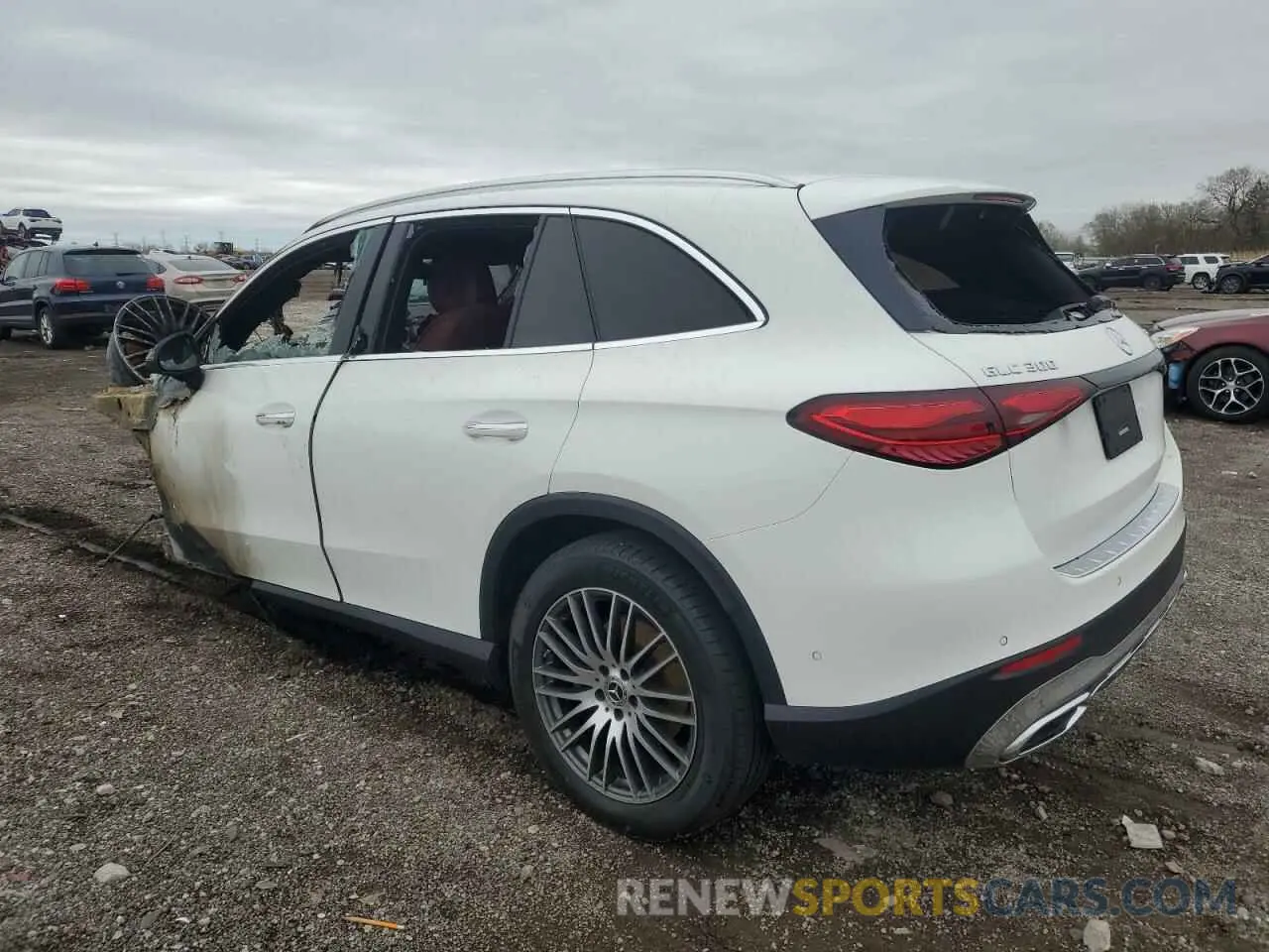 2 Photograph of a damaged car W1NKM4HB9PU021497 MERCEDES-BENZ GLC-CLASS 2023