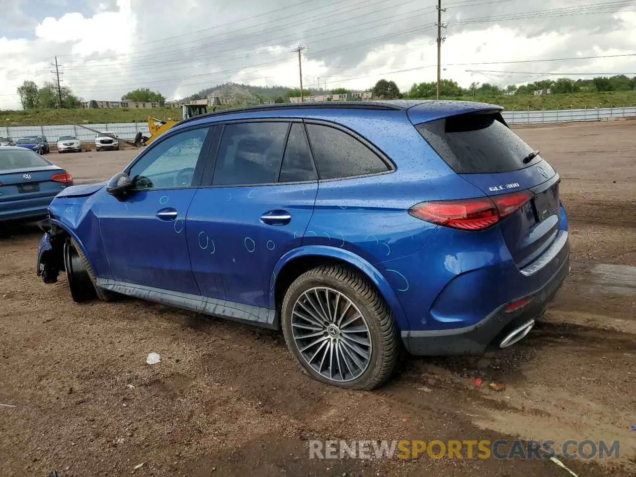 2 Photograph of a damaged car W1NKM4HB9PU033424 MERCEDES-BENZ GLC-CLASS 2023