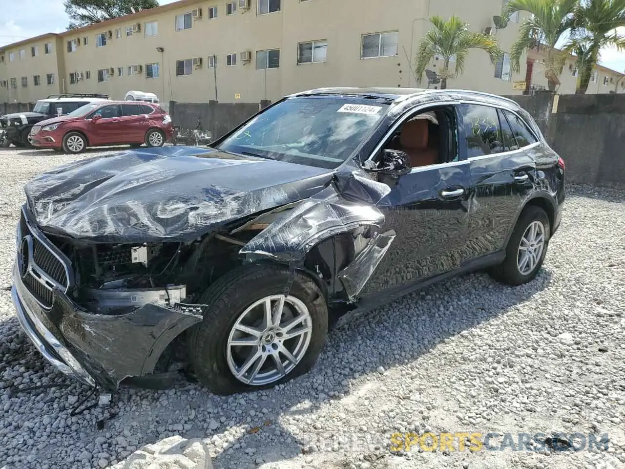 1 Photograph of a damaged car W1NKM4HBXPF025160 MERCEDES-BENZ GLC-CLASS 2023