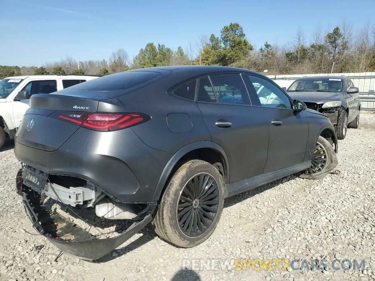 3 Photograph of a damaged car W1NKJ4HB4RF091313 MERCEDES-BENZ GLC-CLASS 2024