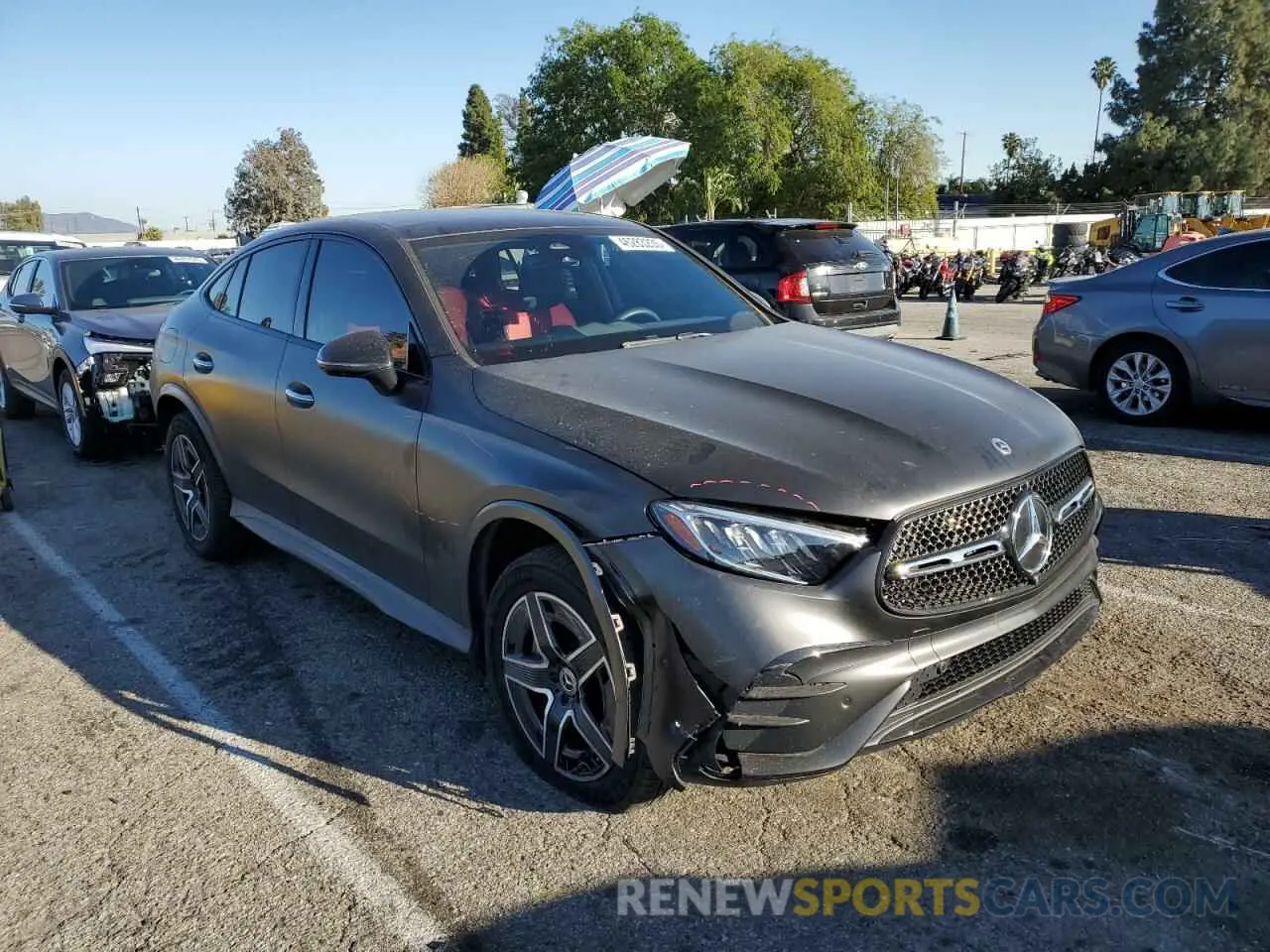 4 Photograph of a damaged car W1NKJ4HB8RF118478 MERCEDES-BENZ GLC-CLASS 2024