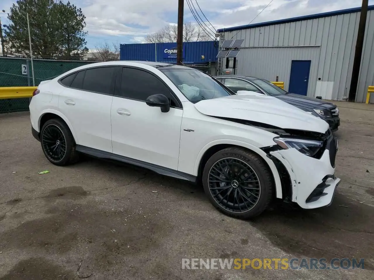 4 Photograph of a damaged car W1NKJ8HB6RF185183 MERCEDES-BENZ GLC-CLASS 2024