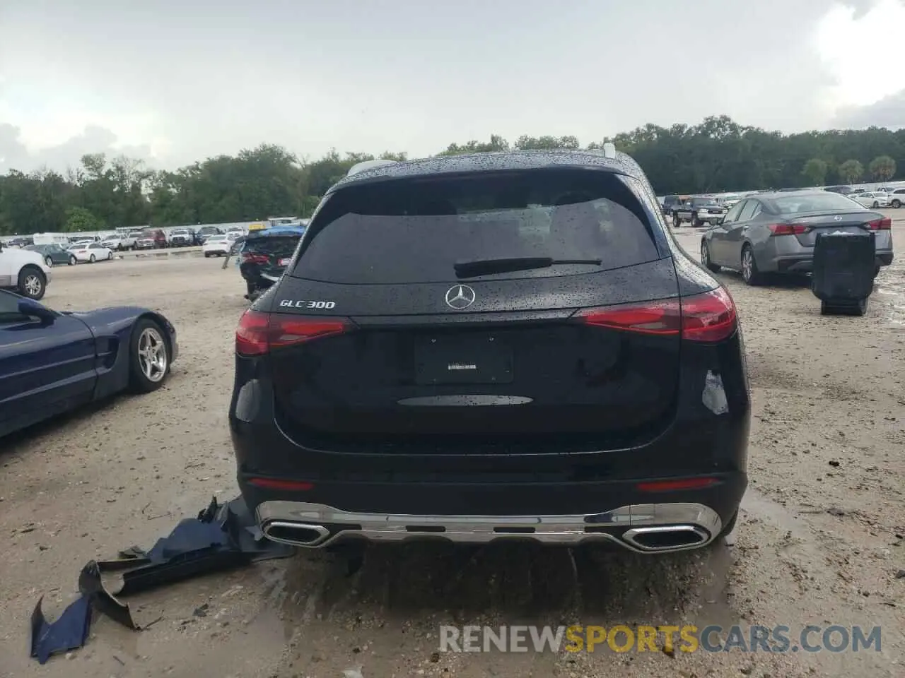 6 Photograph of a damaged car W1NKM4GB0RF190820 MERCEDES-BENZ GLC-CLASS 2024