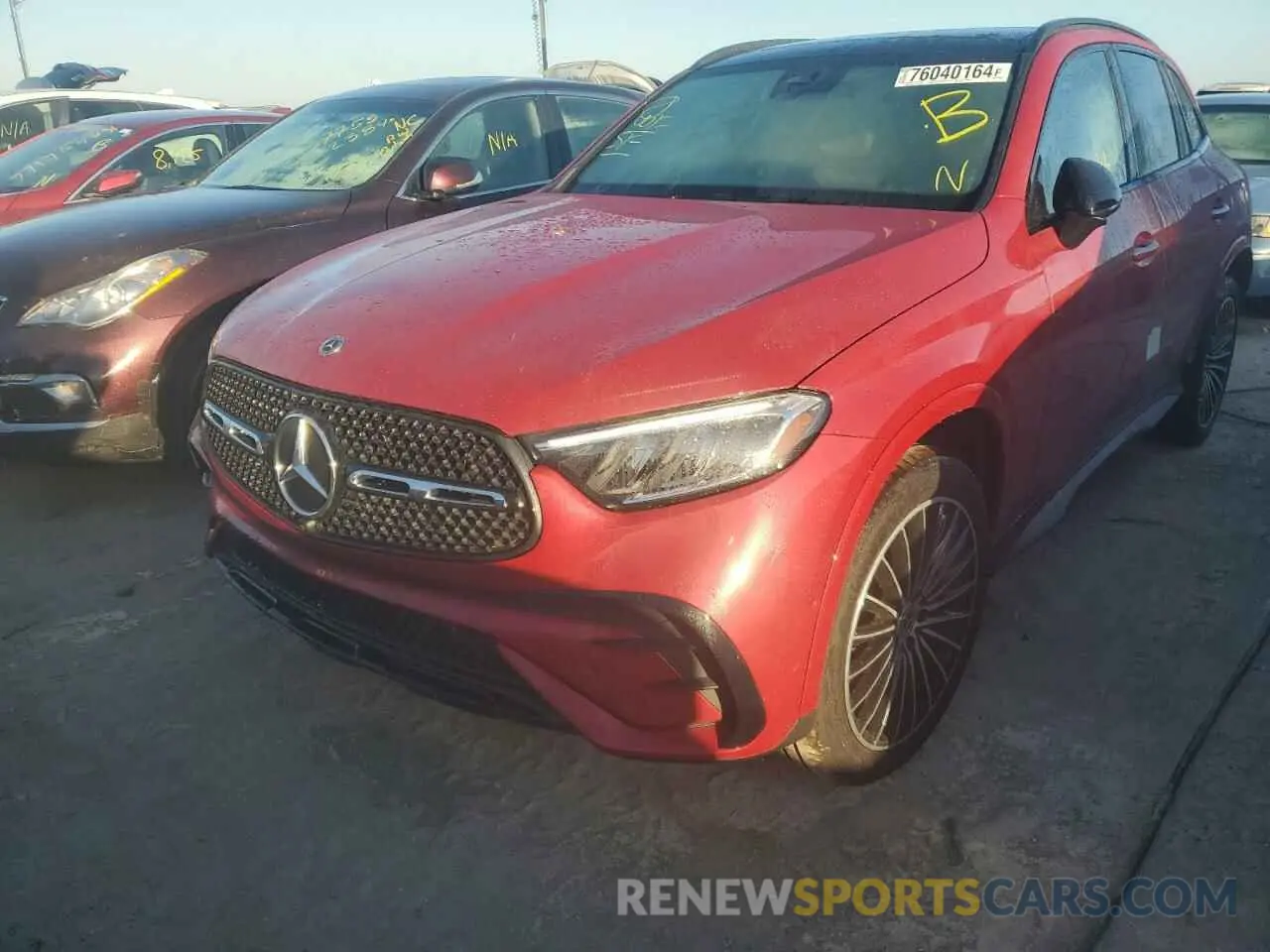 1 Photograph of a damaged car W1NKM4GB5RF137689 MERCEDES-BENZ GLC-CLASS 2024
