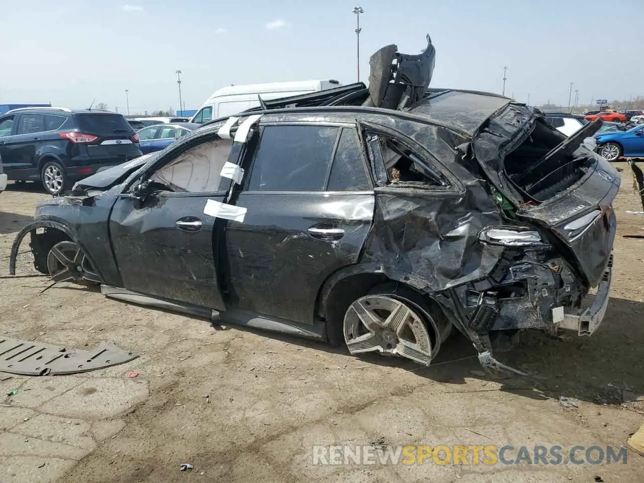 2 Photograph of a damaged car W1NKM4HB1RF145982 MERCEDES-BENZ GLC-CLASS 2024