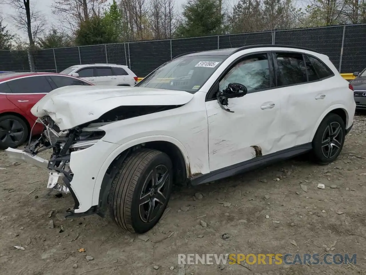 1 Photograph of a damaged car W1NKM4HB1RF221524 MERCEDES-BENZ GLC-CLASS 2024