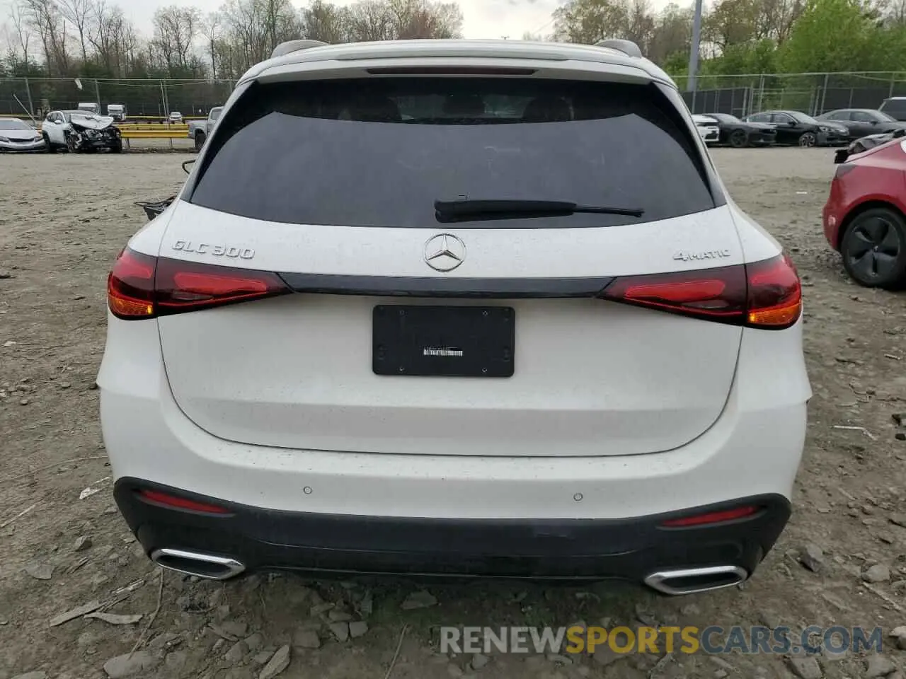 6 Photograph of a damaged car W1NKM4HB1RF221524 MERCEDES-BENZ GLC-CLASS 2024