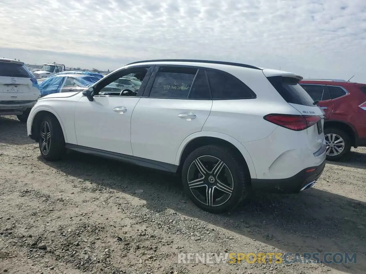 2 Photograph of a damaged car W1NKM4HB3RF090015 MERCEDES-BENZ GLC-CLASS 2024