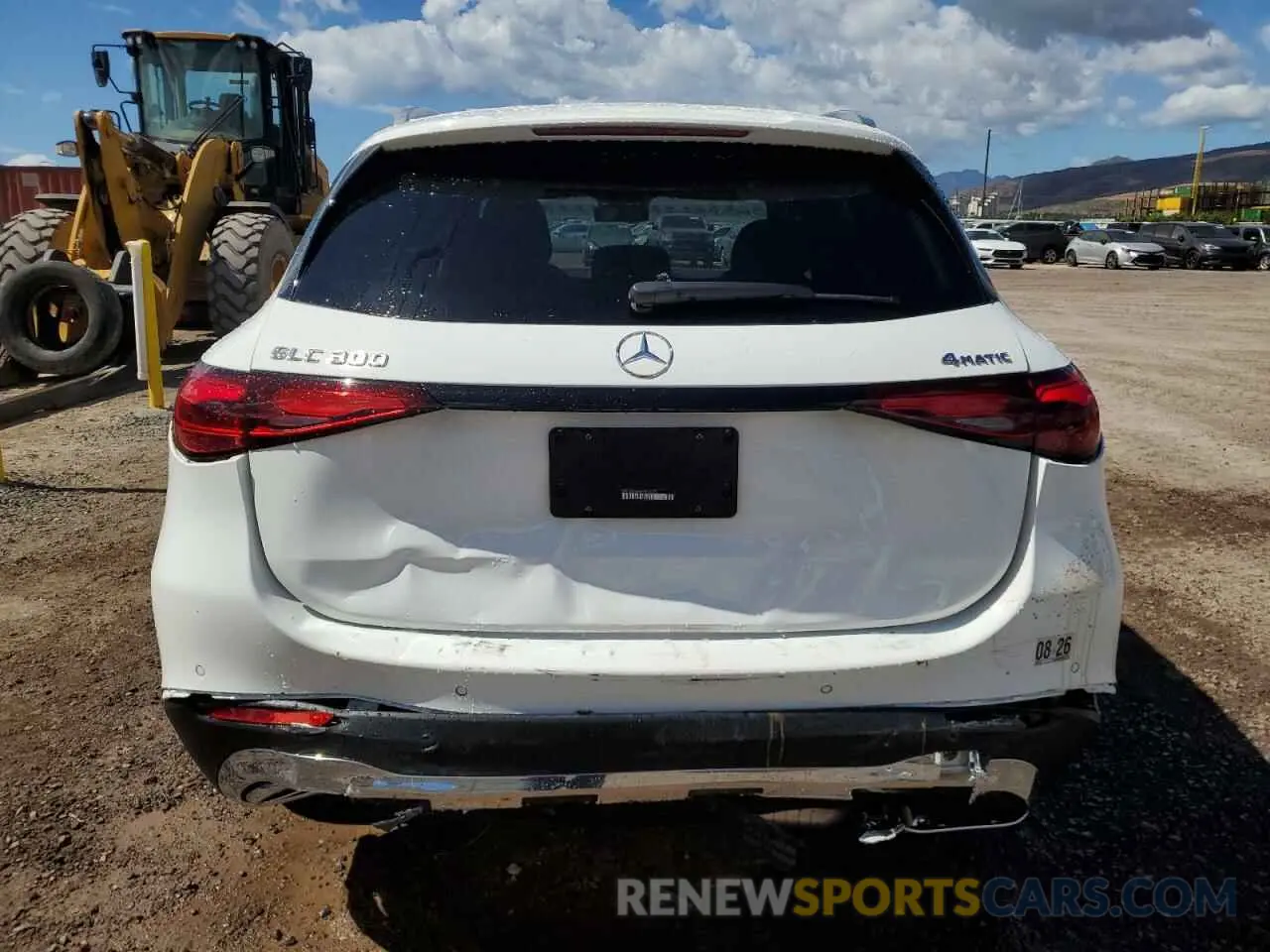 6 Photograph of a damaged car W1NKM4HB5RF224023 MERCEDES-BENZ GLC-CLASS 2024
