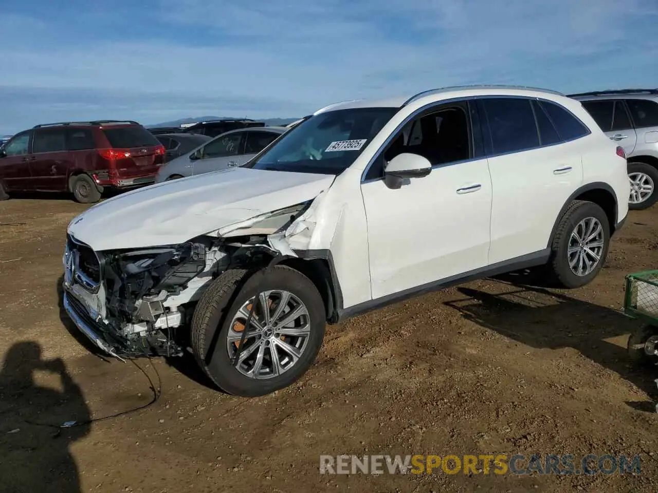 1 Photograph of a damaged car W1NKM4HB6RF208185 MERCEDES-BENZ GLC-CLASS 2024