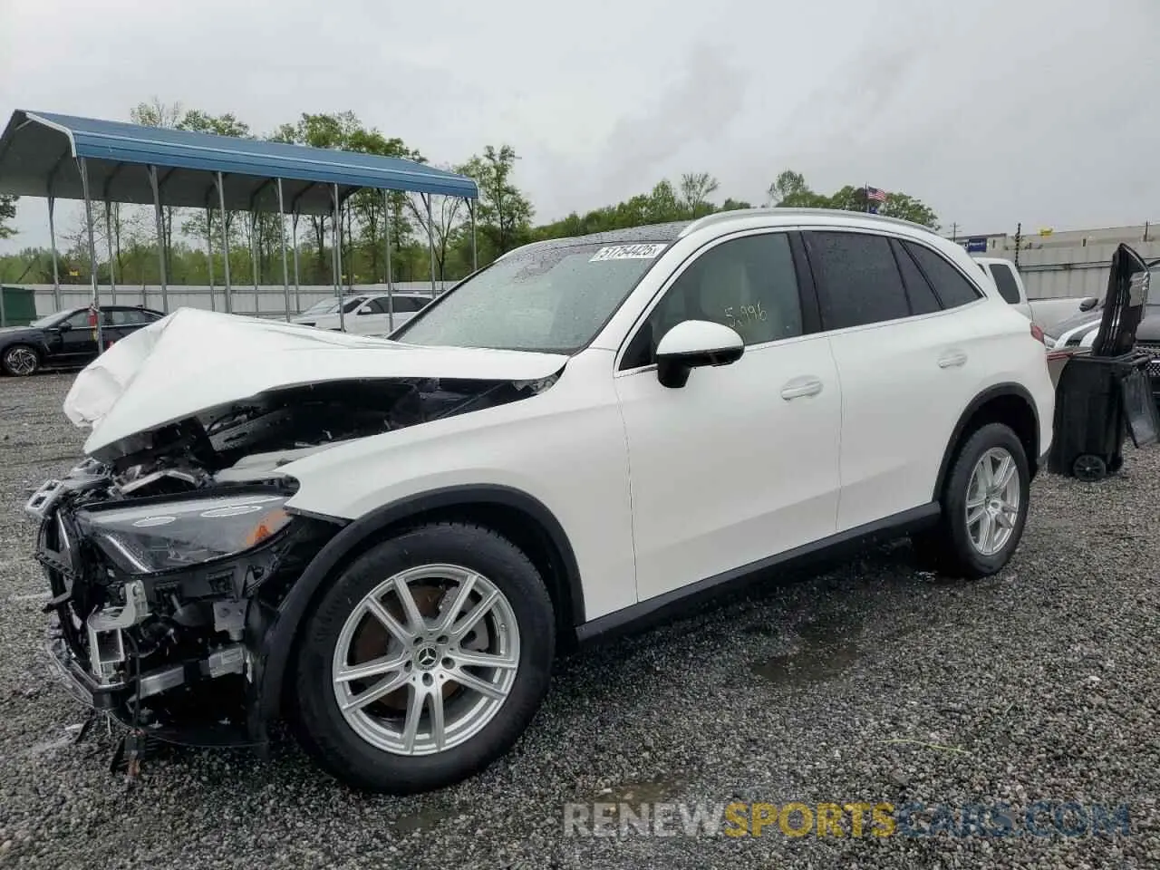 1 Photograph of a damaged car W1NKM4HB6RF225908 MERCEDES-BENZ GLC-CLASS 2024