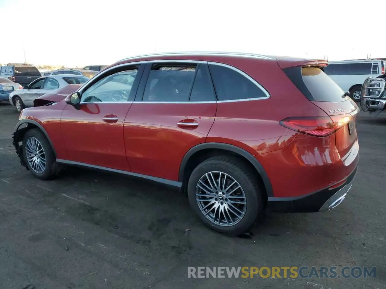2 Photograph of a damaged car W1NKM4HB7RF226291 MERCEDES-BENZ GLC-CLASS 2024
