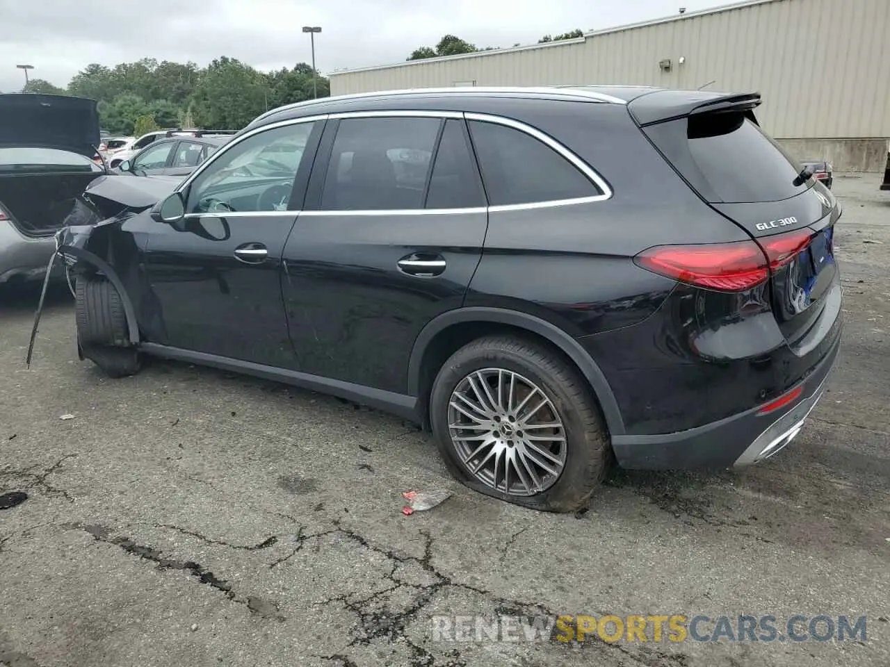 2 Photograph of a damaged car W1NKM4HB8RF109416 MERCEDES-BENZ GLC-CLASS 2024