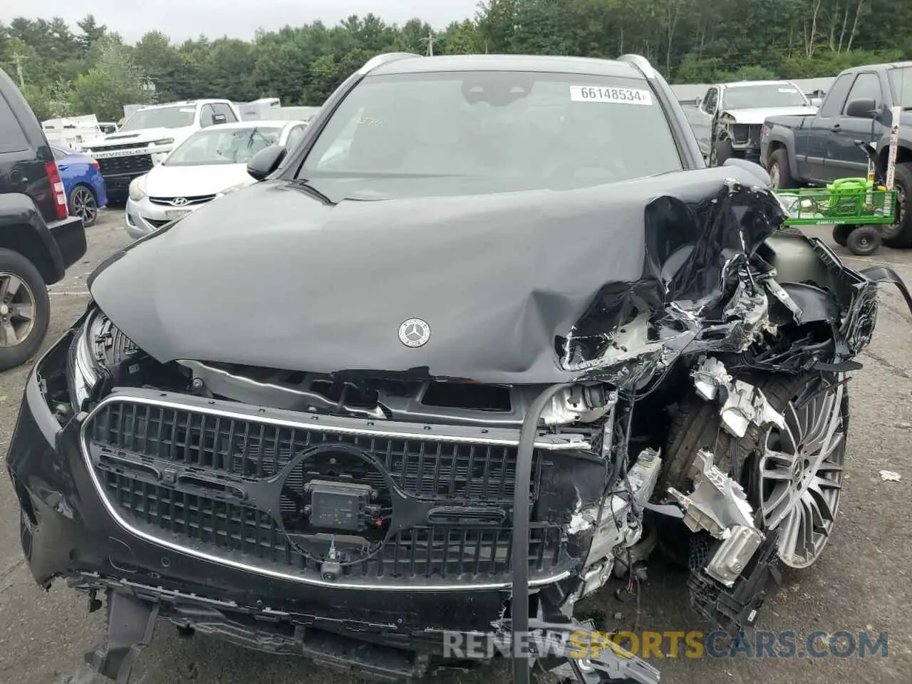 5 Photograph of a damaged car W1NKM4HB8RF109416 MERCEDES-BENZ GLC-CLASS 2024