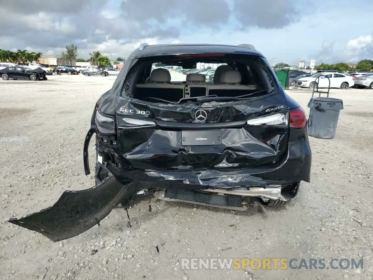 6 Photograph of a damaged car W1NKM4HB8RF205790 MERCEDES-BENZ GLC-CLASS 2024