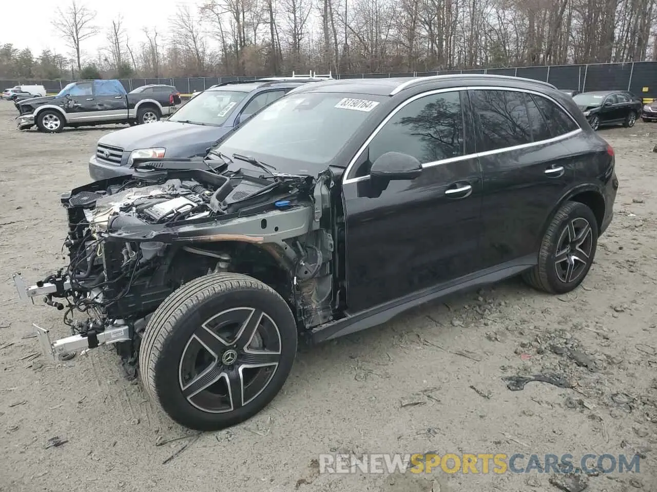 1 Photograph of a damaged car W1NKM4HB8RF222475 MERCEDES-BENZ GLC-CLASS 2024
