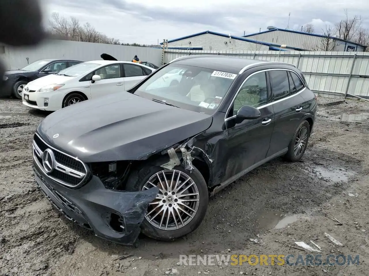 1 Photograph of a damaged car W1NKM4HBXRF129263 MERCEDES-BENZ GLC-CLASS 2024