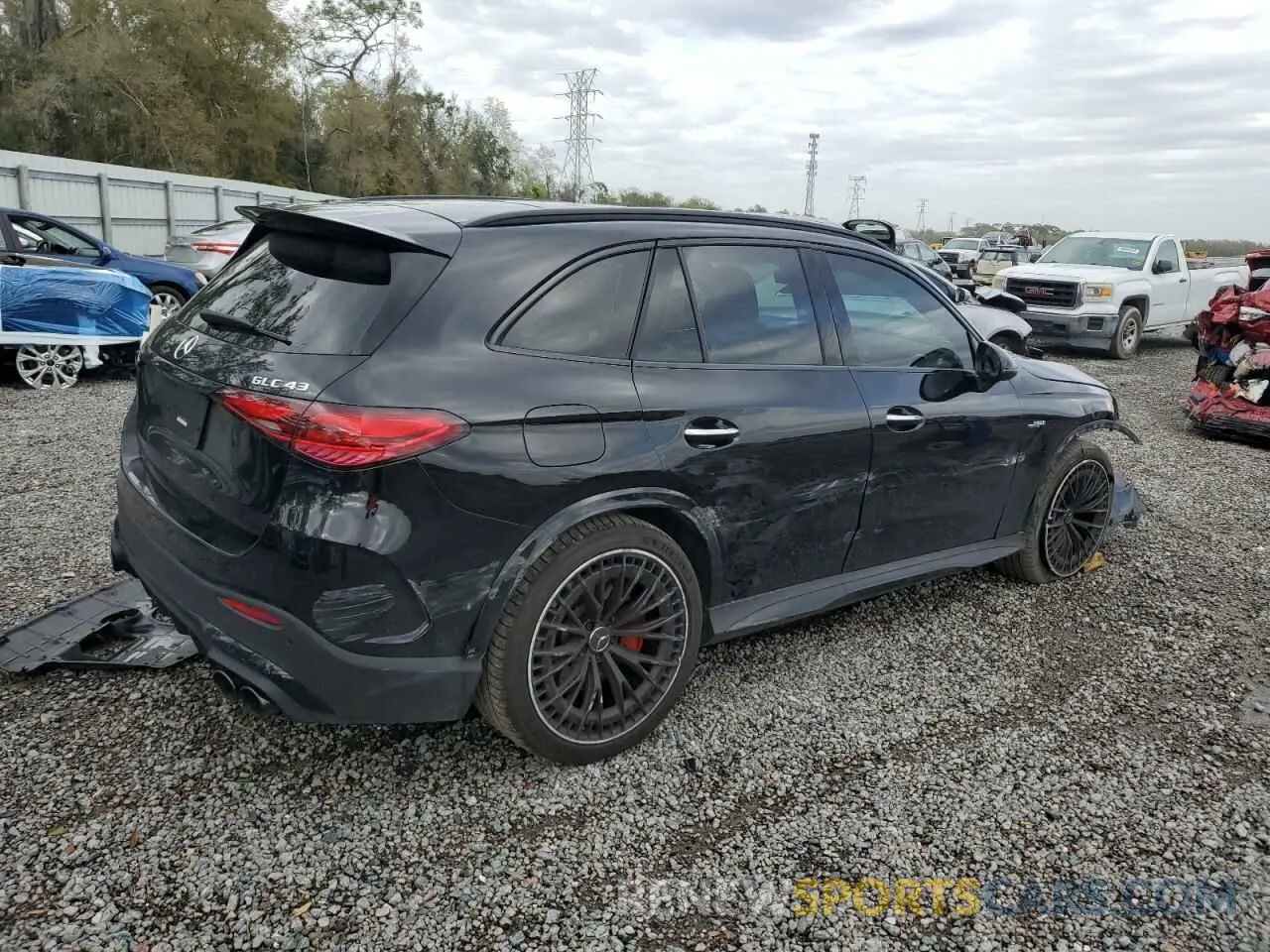3 Photograph of a damaged car W1NKM8HB2RF186841 MERCEDES-BENZ GLC-CLASS 2024