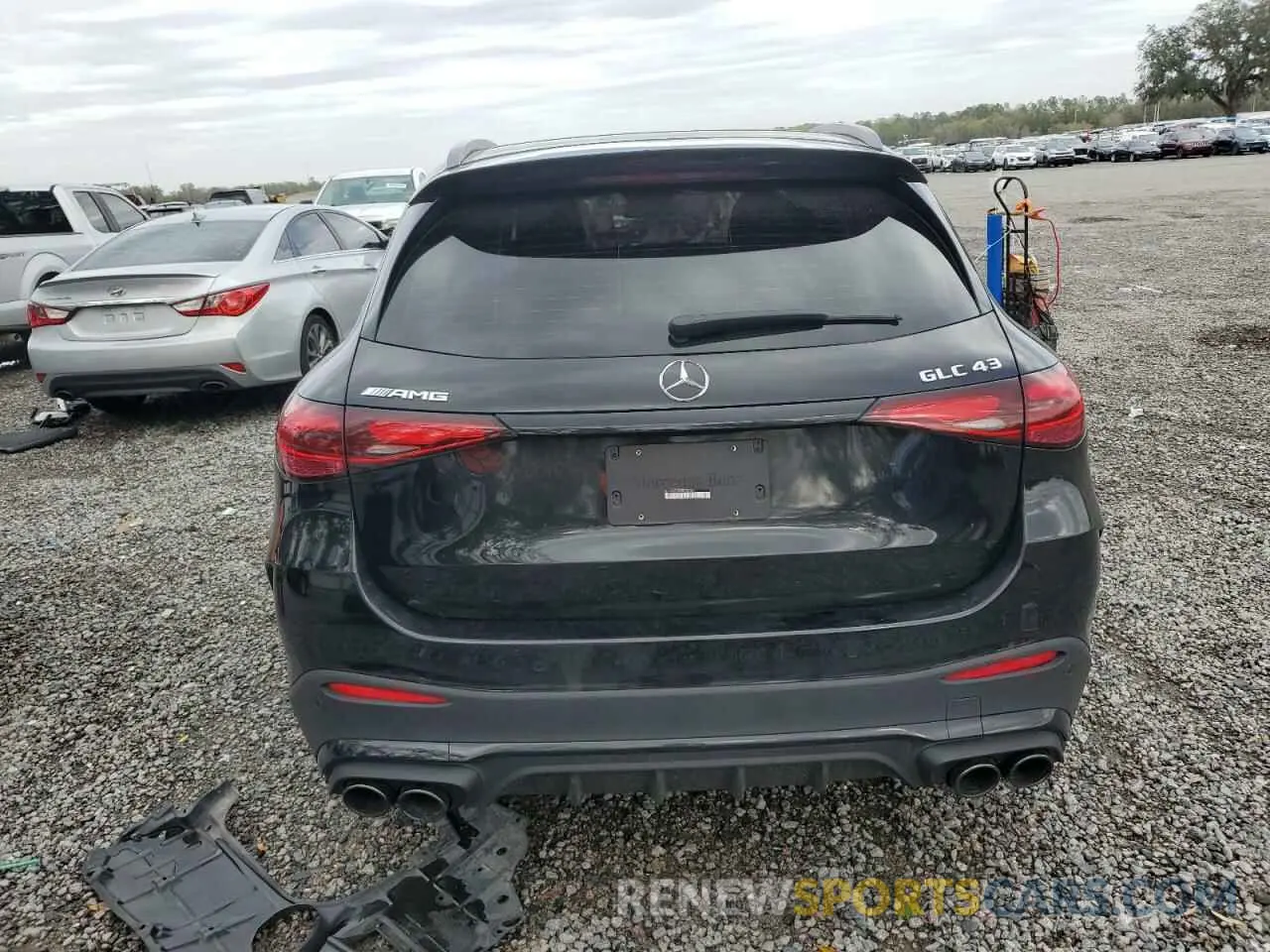 6 Photograph of a damaged car W1NKM8HB2RF186841 MERCEDES-BENZ GLC-CLASS 2024