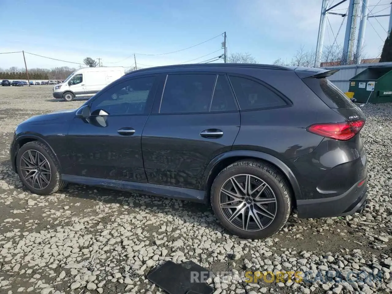 2 Photograph of a damaged car W1NKM8HB6RF154443 MERCEDES-BENZ GLC-CLASS 2024