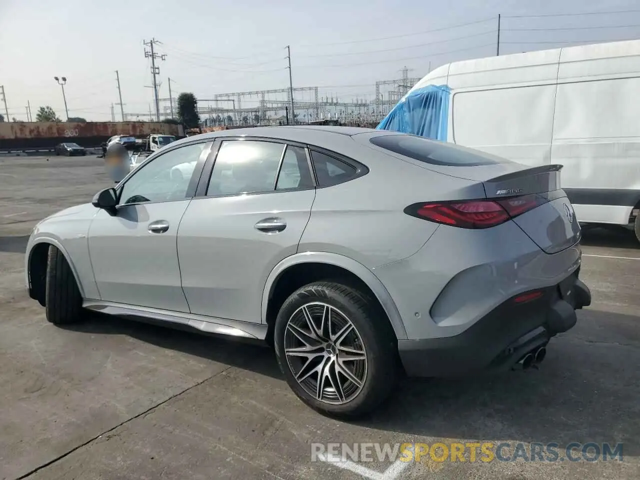 2 Photograph of a damaged car W1NKJ8HB4SF281075 MERCEDES-BENZ GLC-CLASS 2025