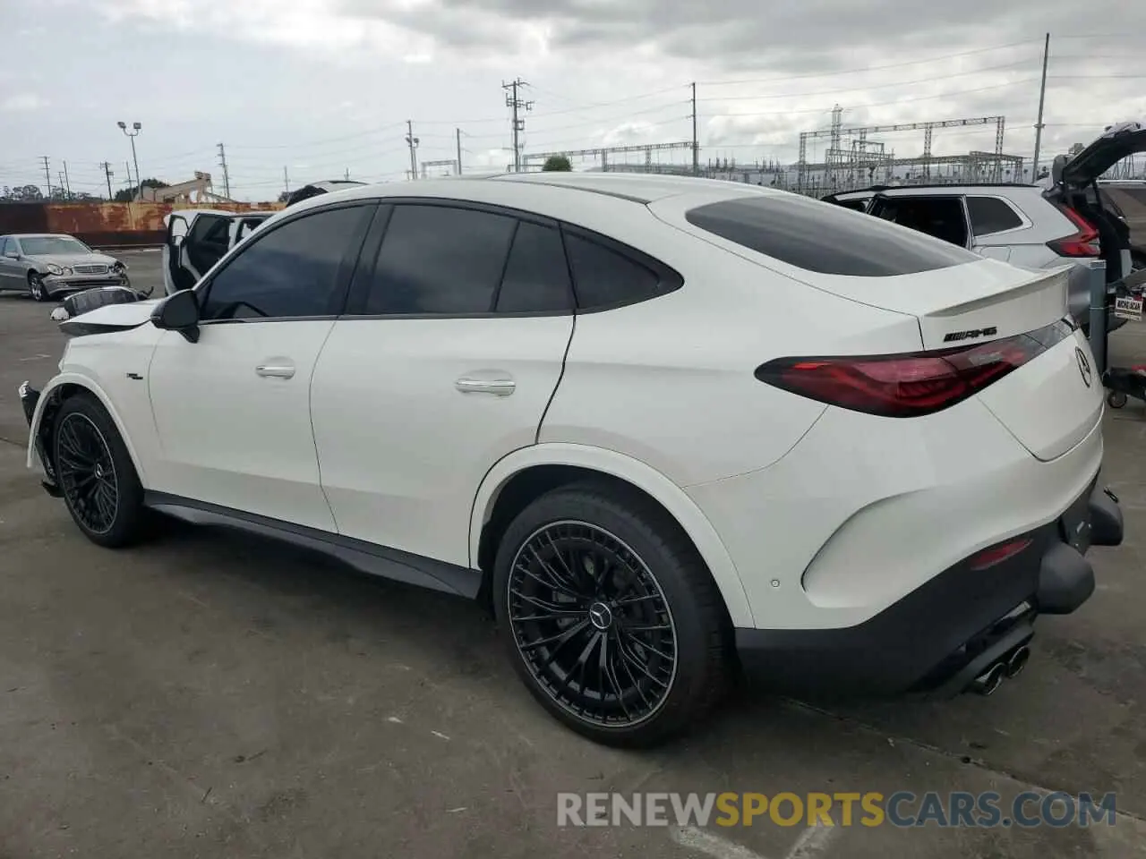 2 Photograph of a damaged car W1NKJ8HB8SF248239 MERCEDES-BENZ GLC-CLASS 2025