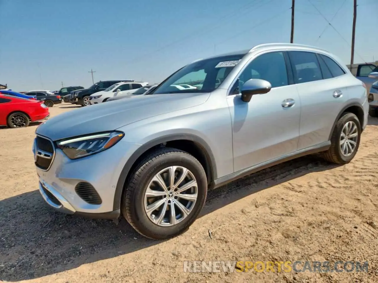 1 Photograph of a damaged car W1NKM4GB1SF370829 MERCEDES-BENZ GLC-CLASS 2025