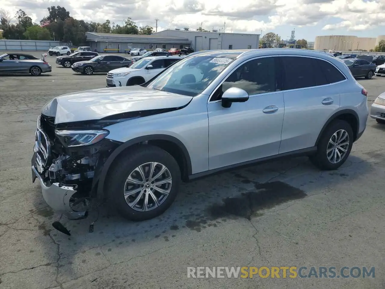 1 Photograph of a damaged car W1NKM4HB4SU083933 MERCEDES-BENZ GLC-CLASS 2025