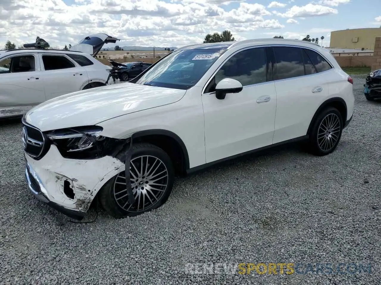 1 Photograph of a damaged car W1NKM4HB7SF296928 MERCEDES-BENZ GLC-CLASS 2025