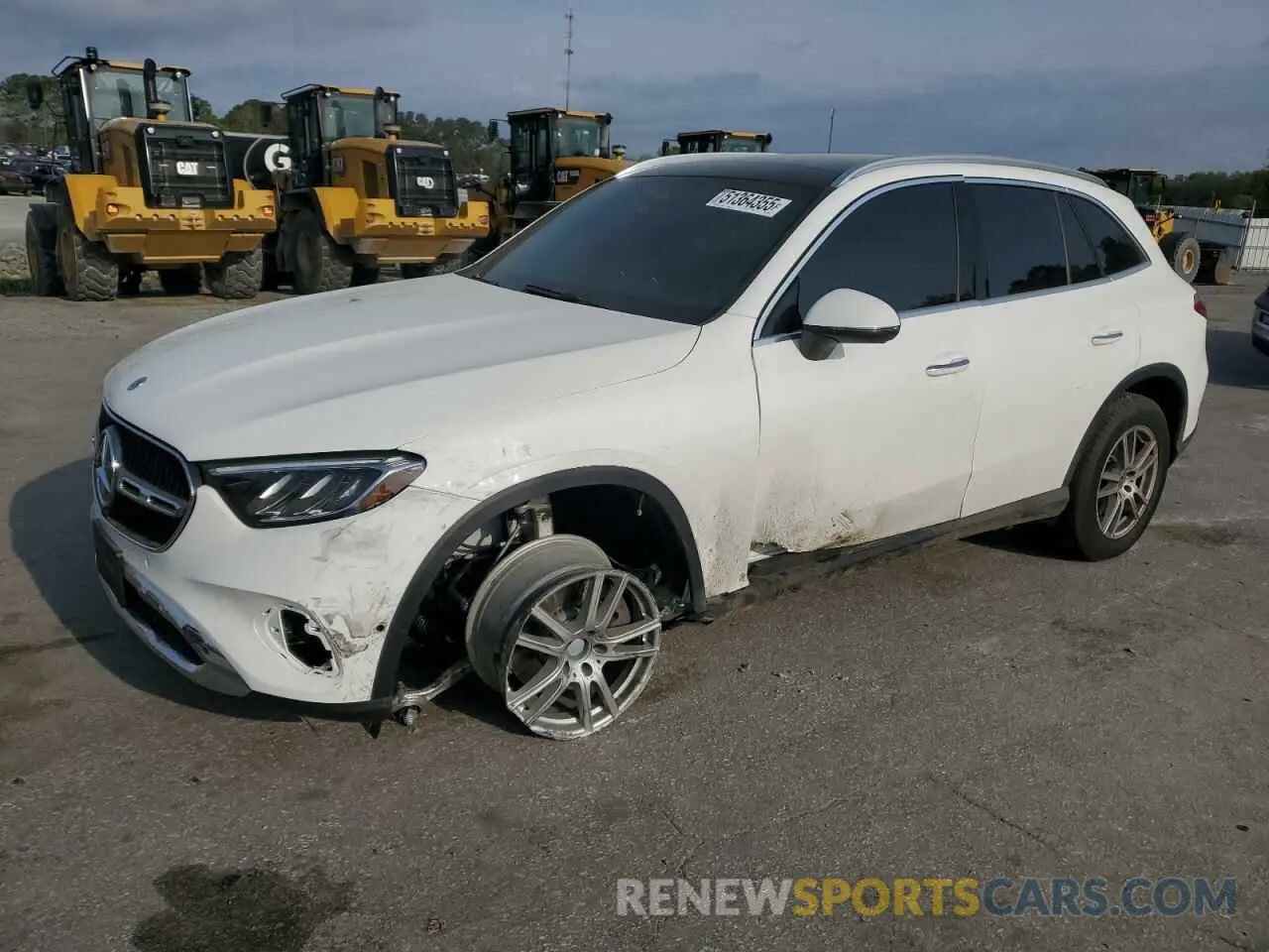 1 Photograph of a damaged car W1NKM4HBXSF265012 MERCEDES-BENZ GLC-CLASS 2025