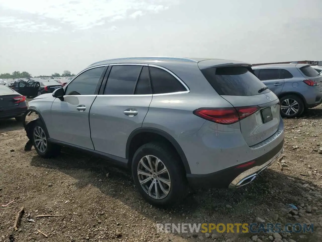 2 Photograph of a damaged car W1NKM4HBXSF272171 MERCEDES-BENZ GLC-CLASS 2025