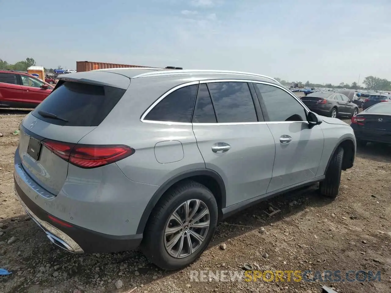 3 Photograph of a damaged car W1NKM4HBXSF272171 MERCEDES-BENZ GLC-CLASS 2025