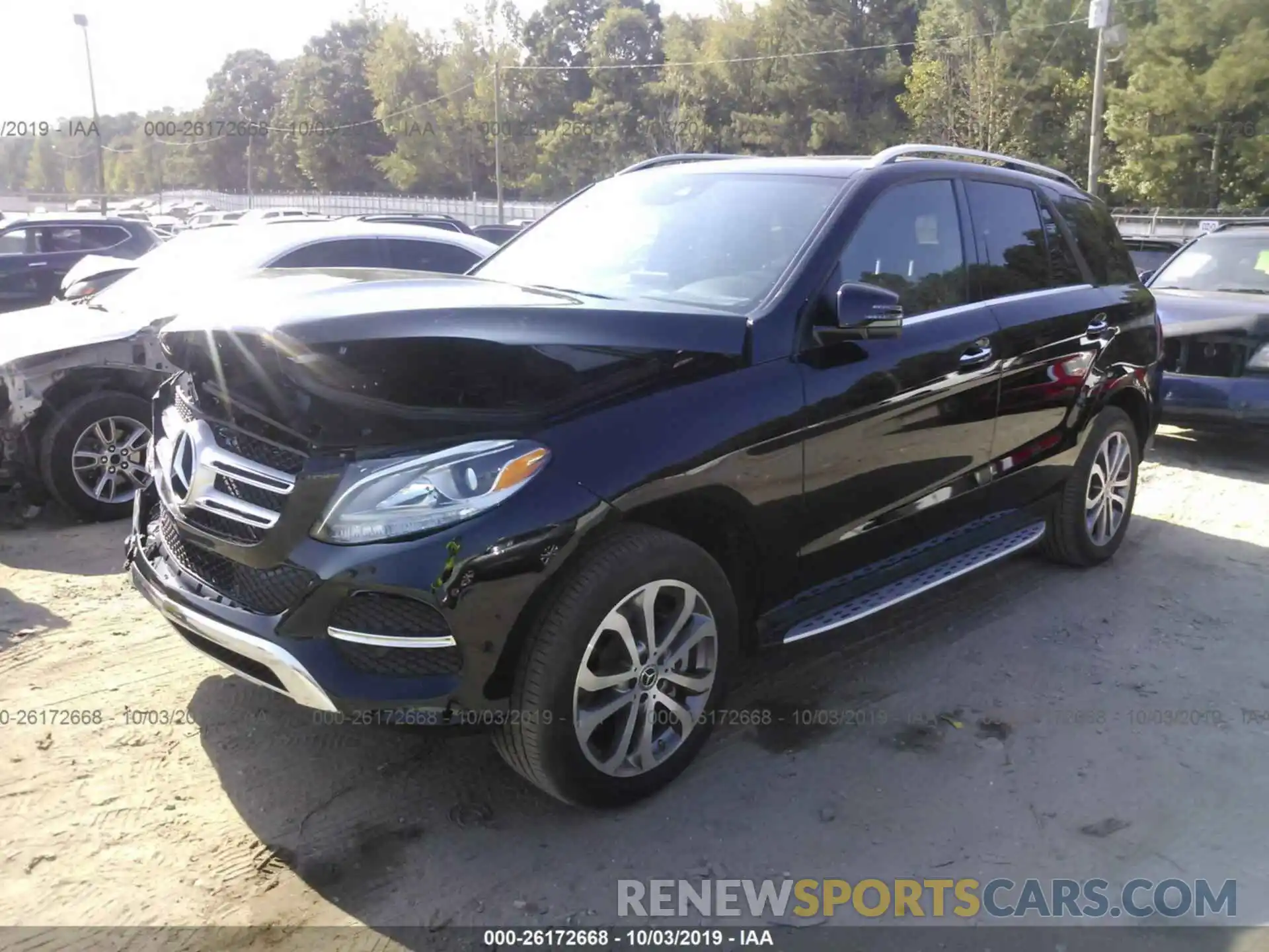 2 Photograph of a damaged car 4JGDA5GB1KB212492 MERCEDES-BENZ GLE 2019