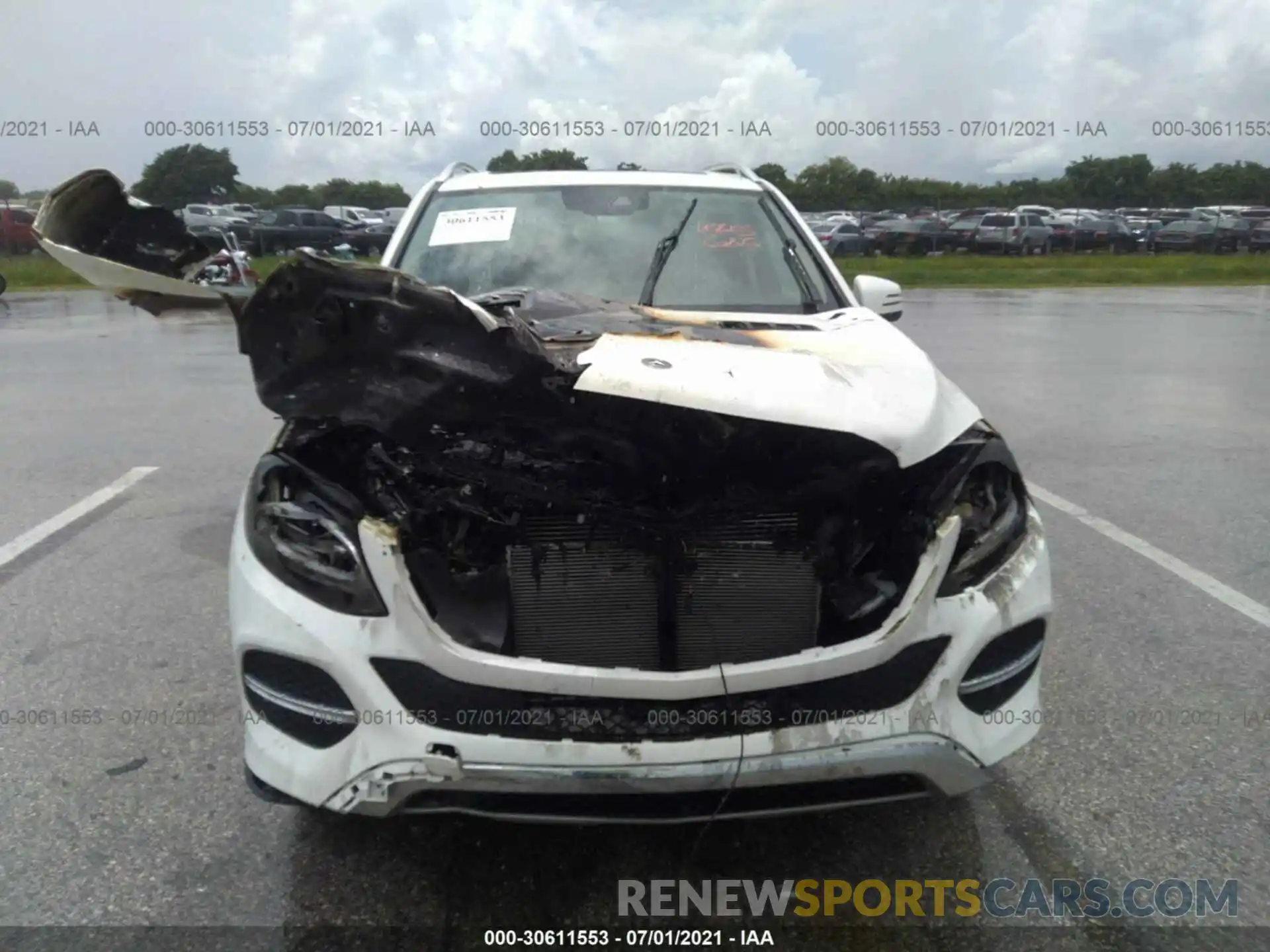 6 Photograph of a damaged car 4JGDA5GB5KB217338 MERCEDES-BENZ GLE 2019