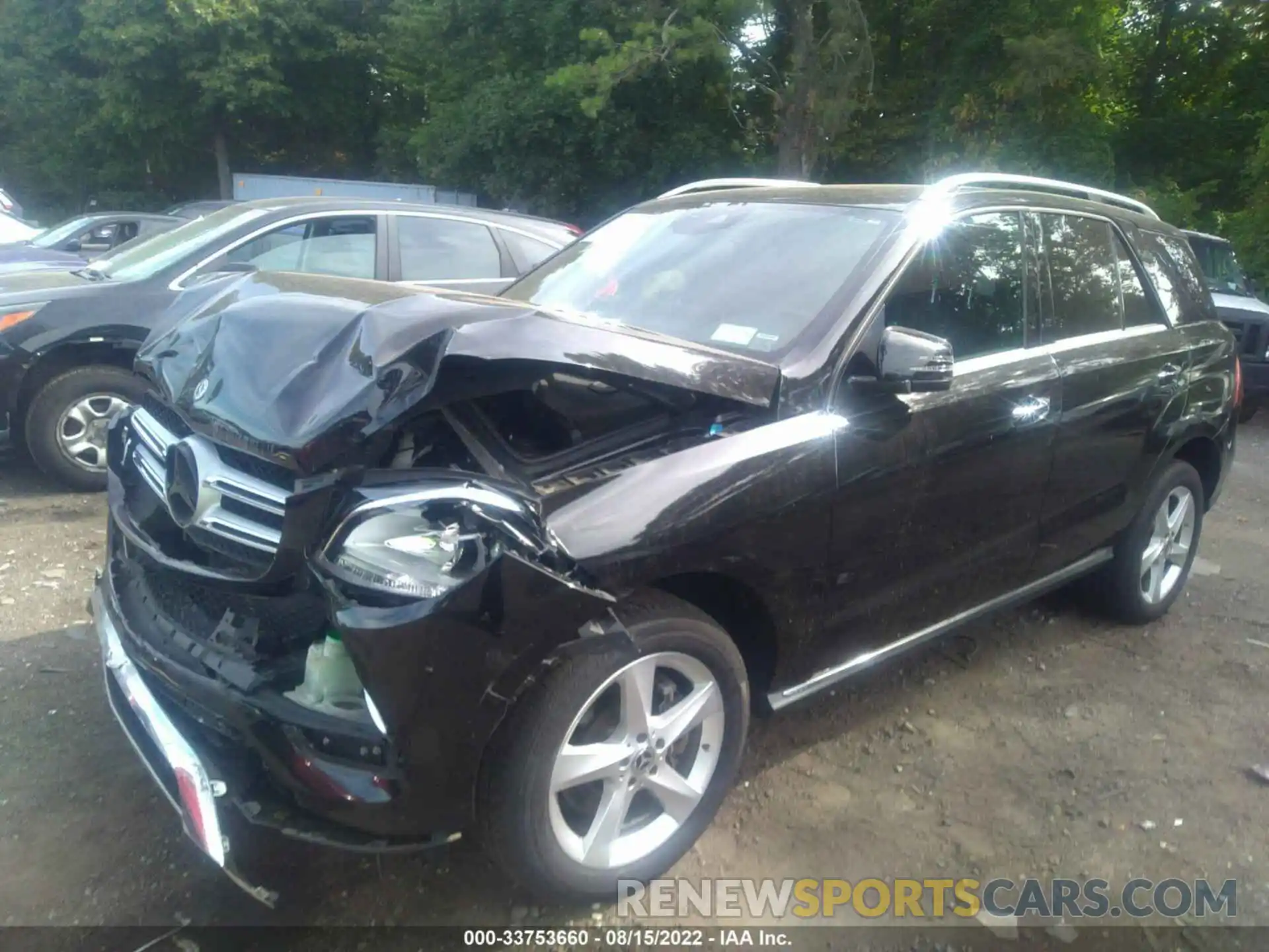 2 Photograph of a damaged car 4JGDA5GB5KB218652 MERCEDES-BENZ GLE 2019