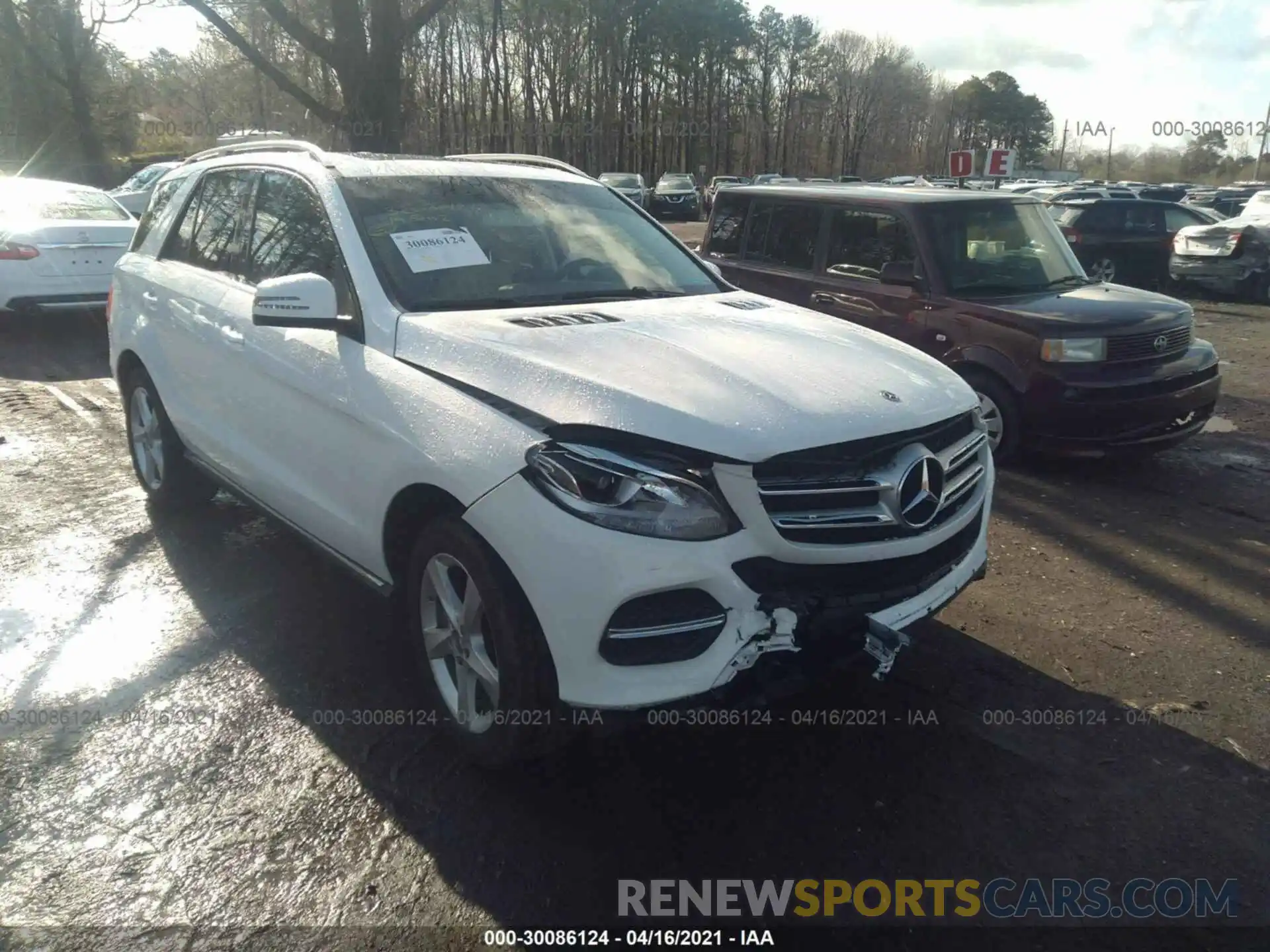 6 Photograph of a damaged car 4JGDA5GB6KB204758 MERCEDES-BENZ GLE 2019