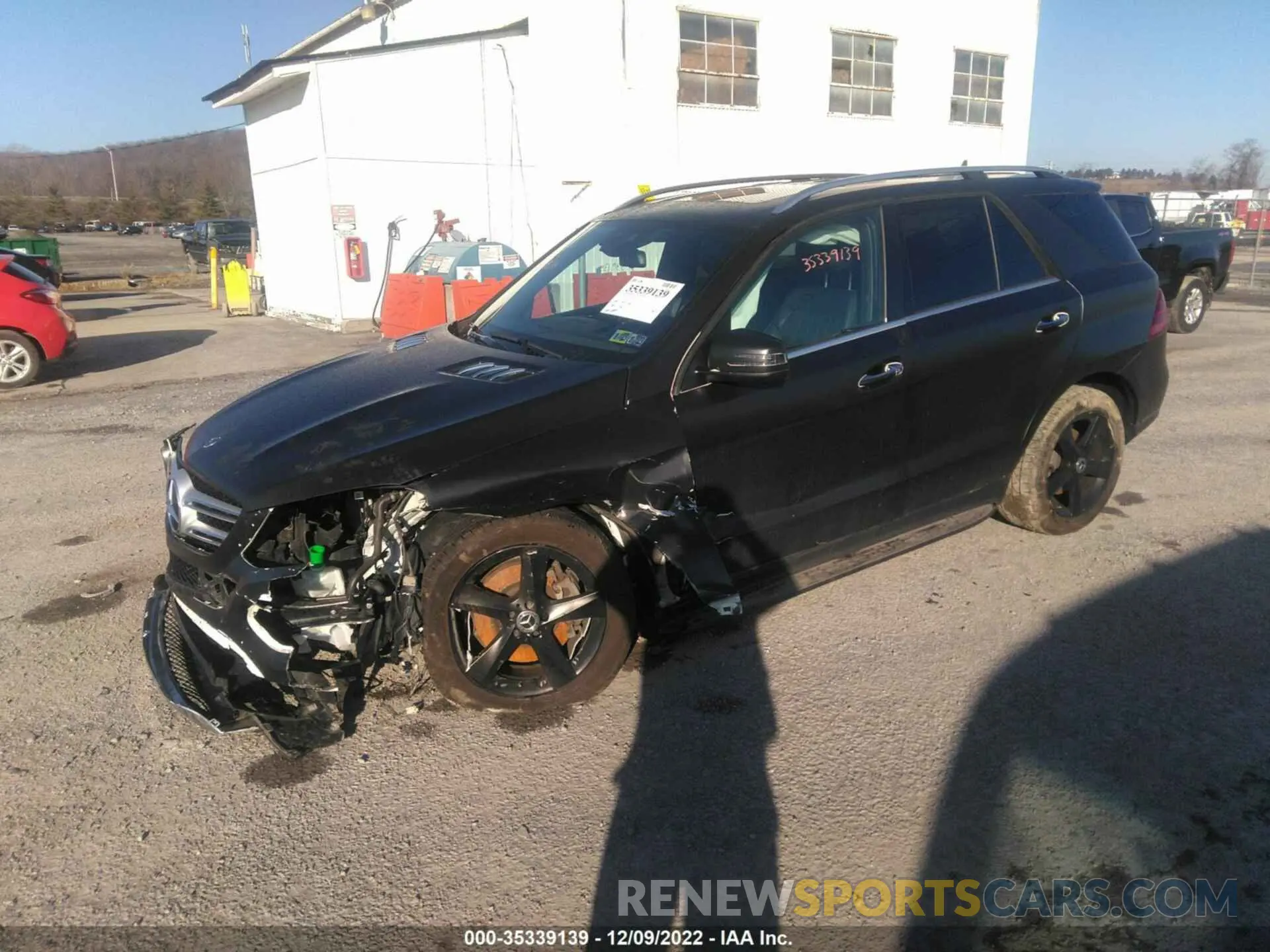 2 Photograph of a damaged car 4JGDA5GBXKB215276 MERCEDES-BENZ GLE 2019