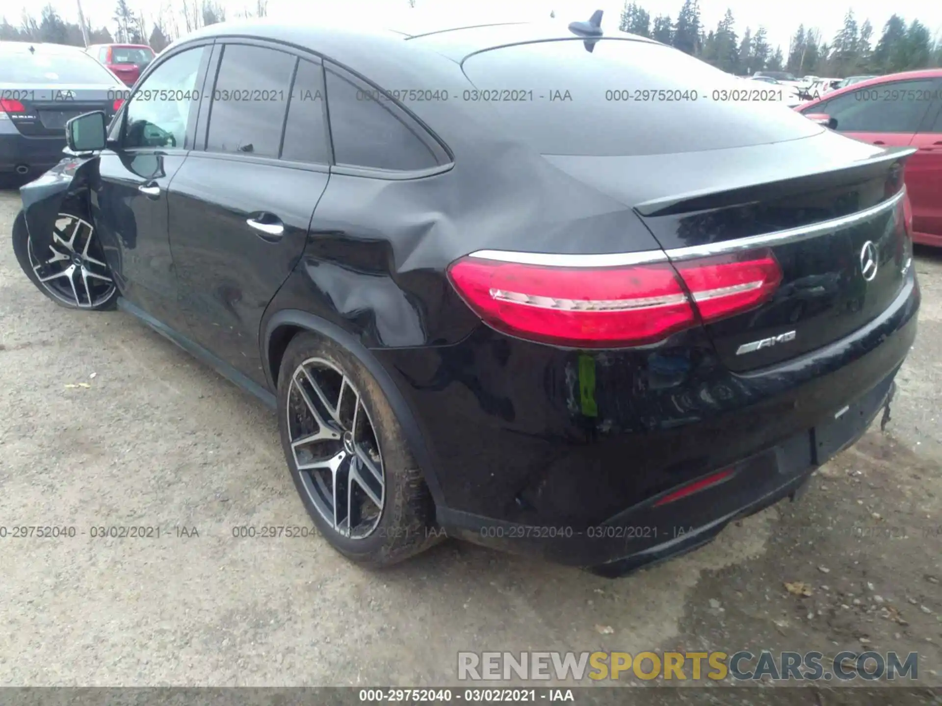 3 Photograph of a damaged car 4JGED6EB1KA149551 MERCEDES-BENZ GLE 2019